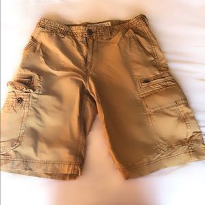 Aeropostale Brown Cargo Shorts